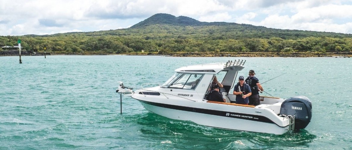 Haines Hunter Trolling Motor Mount Retrofit | Minn Kota, MotorGuide, Garmin & More | Haines Hunter