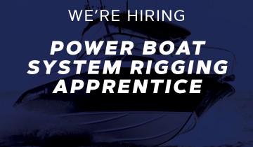 Power Boat System Rigging Apprenticeship | Haines Hunter