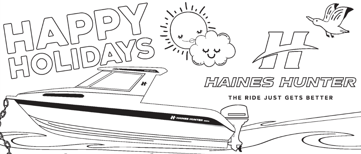 Haines Hunter Happy Holidays Colouring Competition 2025 | Haines Hunter
