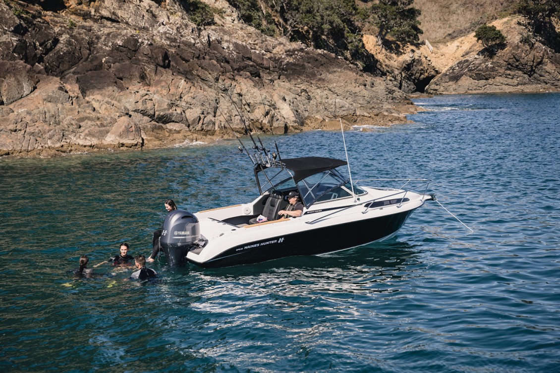 Diving, swimming, water skiing, biscuiting or just relaxing...the 635 can do it all. | REDHOT Marine