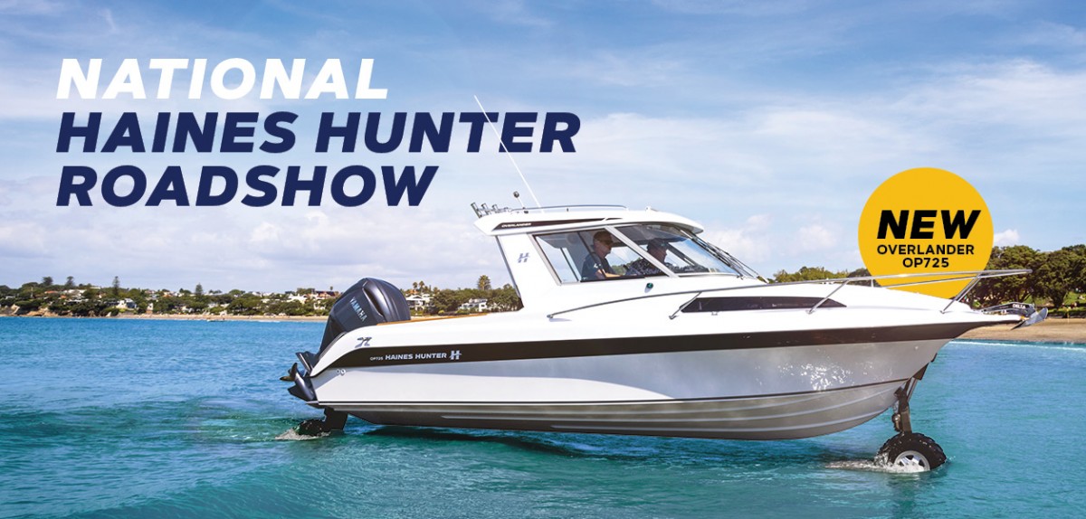 national haines hunter roadshow landing page banner