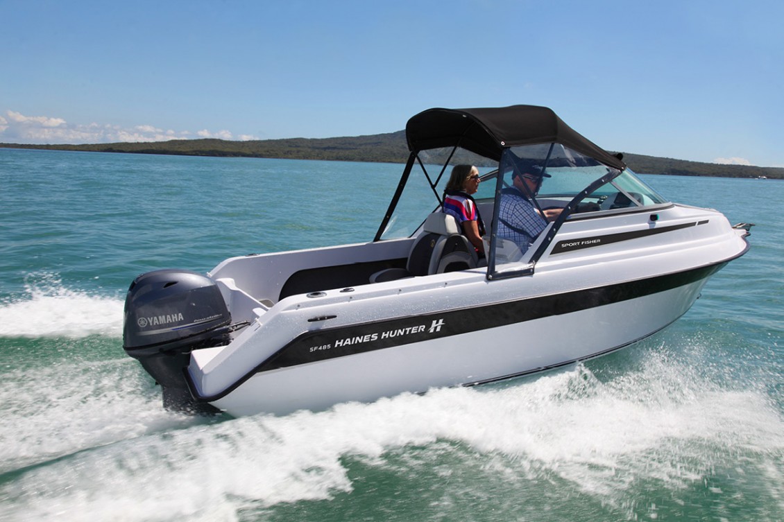 Haines Hunter SF485 Sport Fisher Boat 5m Fishing Boat, Family Boat
