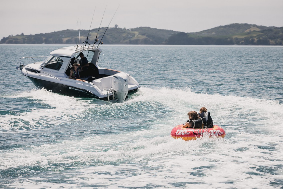 Tow the kids around on a biscuit! | Haines Hunter