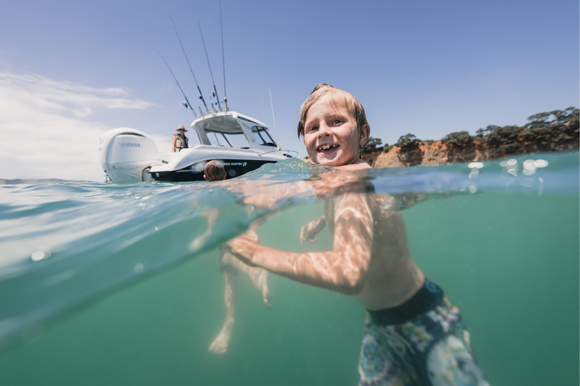 Those warm summer days are best spent on the boat | Haines Hunter